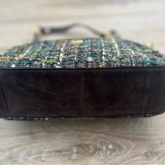 Coach Green and Brown Shoulder Bag - Picture 4 of 6